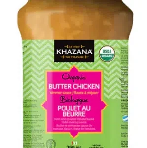 Khazana Organic Butter Chicken Simmer Sauce, 360ml