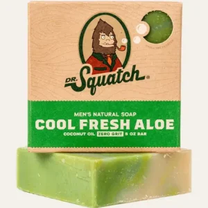 Dr Squatch Cool Fresh Aloe Bar Soap, 141g