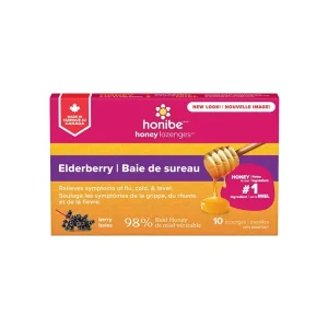 Honibe- Elderberry Lozenges, 10 Pack