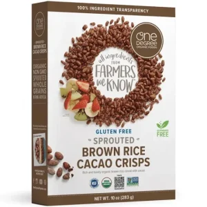 One Degree – Veganic Sprouted Brown Rice Cocao Crisps Cereal