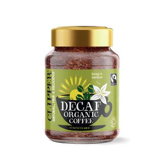 CLIPPER ORGANIC DECAFFEINATED COFFEE 100G