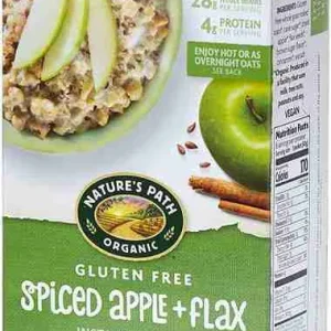 Nature’s Path – GF Spiced Apple w/Flax Oatmeal, 320g
