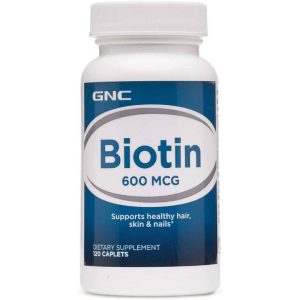 GNC Biotin 600mcg Caplet 120s
