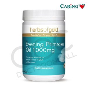 Herbs Of Gold Evening Primrose 1000mg Capsule