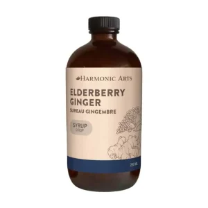 Harmonic Arts – Elderberry Ginger Syrup 250ml