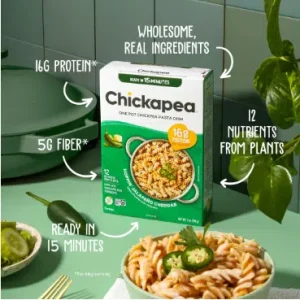 Chickapea One Pot Hoppin’ Jalapeno Cheddar, 198g