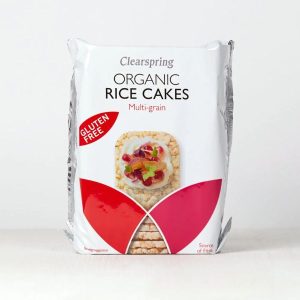 CLEARSPRING RICE CAKES MULTIGRAIN  100GR
