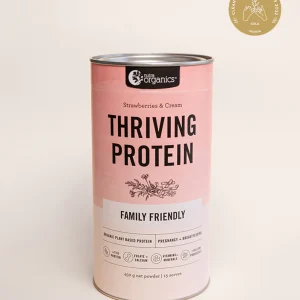 Nutra Organics – Thriving Protein Strawberries & Cream 450g