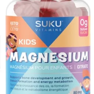 Suku Vitamins – Kids Magnesium Citrate, 60 Gummies