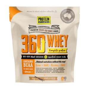 Protein Supplies Australia – 360 Whey Complete Vanilla Bean 1kg