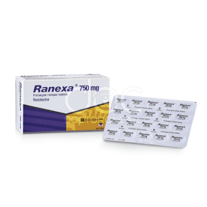 Ranexa 750mg Tablet