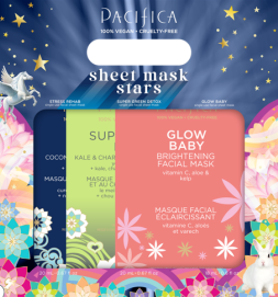 Pacifica Sheet Mask Stars Set, 3pcs