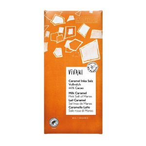 VIVANI ORG 44% MILK CARAMEL/SALT CHOC80G