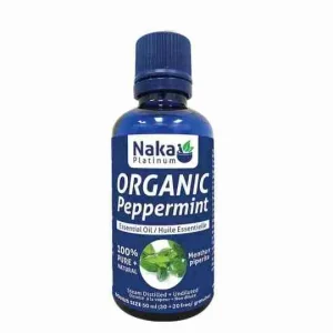 Naka, Organic Peppermint Essential Oil, 50ml