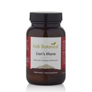 IRISH BOTANICA ORGANIC LIONS MANE POWDER 100G