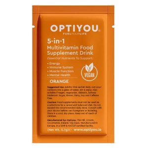 OPTIYOU 5 IN 1 MULTIVITAMIN ORANGE SINGLE SACHET