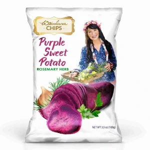 Wai Lana Purple Sweet Potato Chips: Rosemary Herb – 100g